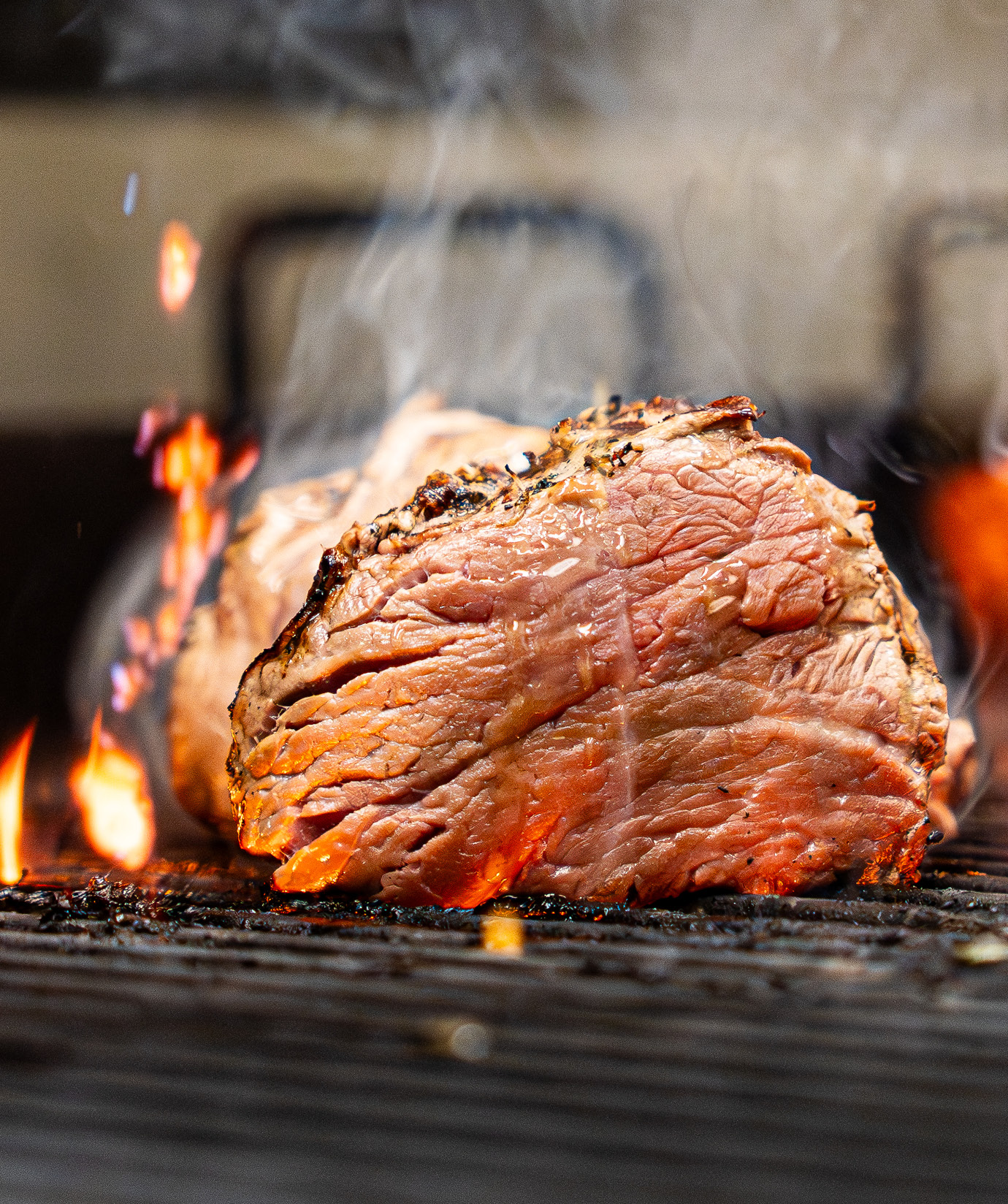 Saftiges Steak am Grill